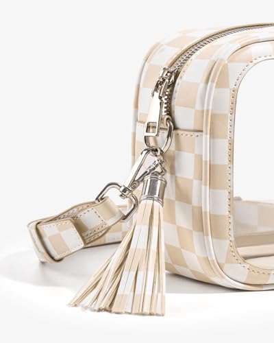 Image of Unilily Clear Bag for Stadium Events, Clear Purse Stadium Approved Crossbody Bag for Concerts Sports Festivals Events Women
