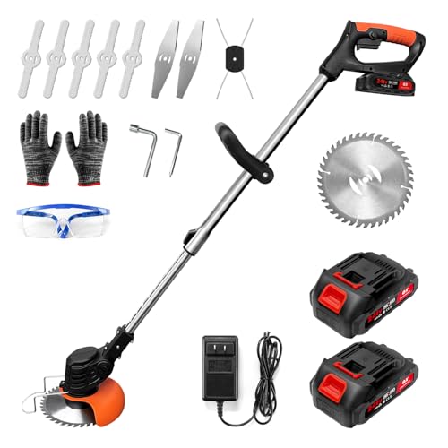 Katurasun 草刈り機 充電式 草刈機 コードレス 改良型 伸縮式 角度調整 軽量...