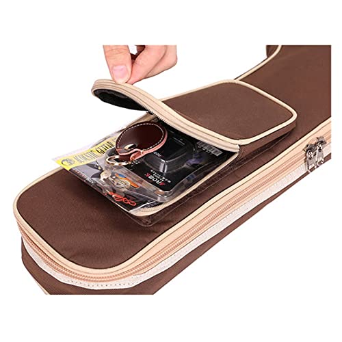 PJRYC 101 x 33 x 6cm Coffee Coffee Guitare Case Gig Sac Double Pad Double Coton Epaissement de Coton 8mm Sac à Dos… - Les Beatles, Paul McCartney, John Lennon, RIngo Starr, George Harrison PJRYC 101 x 33 x 6cm Coffee Coffee Guitare Case Gig Sac Double Pad Double Coton Epaissement de Coton 8mm Sac à Dos… – Image 7