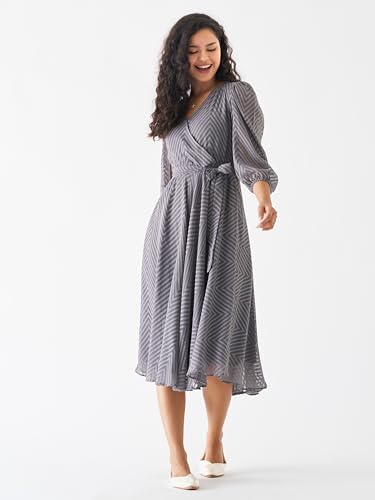 Image of AASK Women Fancy Plain & Solid Designer Dress for Women