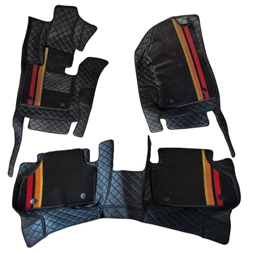 Tapis de sol voiture noir premium pour BMW X4 couverture intégrale