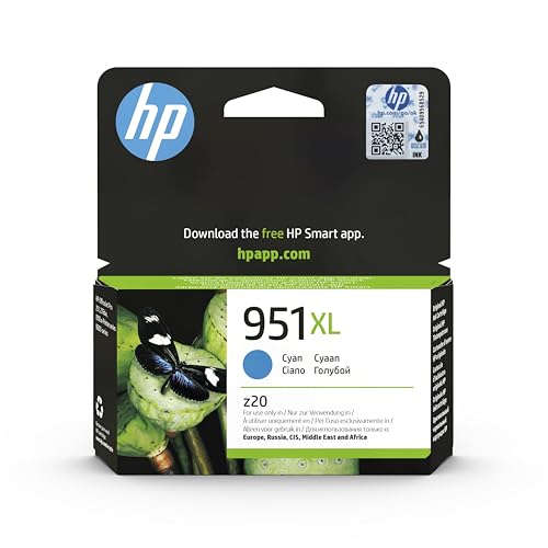 Cartouche d'encre Cyan HP 951XL CN046AE pour résoudre les problèmes de lignes d'impression