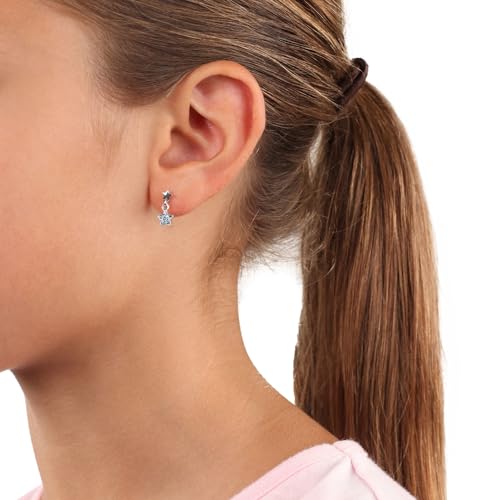 Prinzessin Lillifee Orecchini Pendenti Orecchini Per Bambine In Argento Sterling 925, Con Preciosa, 1,4 Cm, Multicolore, Stella, In Confezione Regalo Per Gioielli, 2013176 - 5