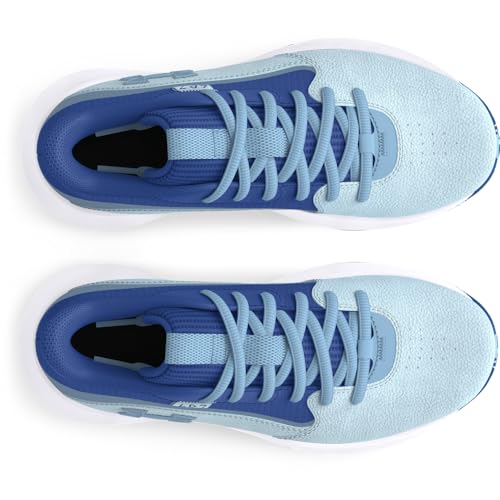 Miniatura 4 de Under Armour Tenis Unisex Para Niños Preescolares Lockdown 7, 453 Blue Calm Blue Atlantis Metallic Blue Calm, 11.5 Little Kid