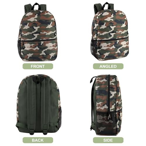 Trail maker 24 Pack of 17 Inch Printed Bulk Backpacks For Boys and Girls Wholesale Backpacks in Bulk for School Kids (Boys Assortment)4