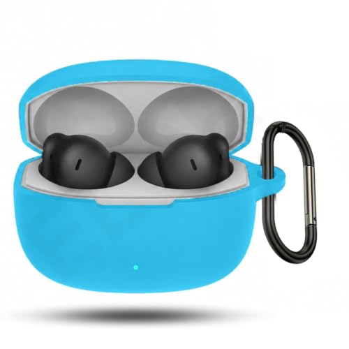 Image of ELOR Premium Silicone Case Cover Compatible with OnePlus Nord Buds 4 Pro (Earbuds Not Included) (Sky Blue)