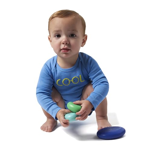 Image of Onesies Brand Unisex Baby 6-Pack Long Sleeve Bodysuits - Breathable Cotton One-Piece Outfits for Newborns & Infants