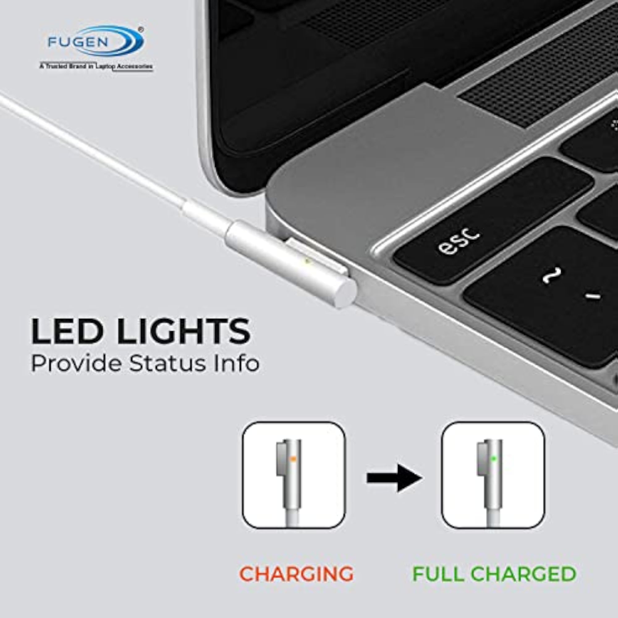 DC Cable Cord Compatible for Mac-book Pro