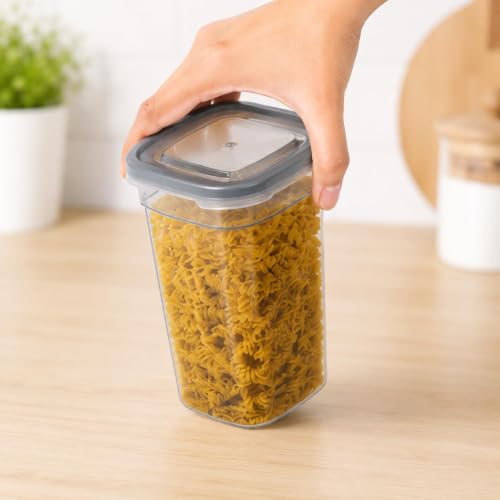 Image of SR Storage Containers for Vegetables - 1100 ml (Pack of 12) | Refrigerator Organiser Boxes | Freezer Safe, BPA Free Plastic Fridge Containers | Grocery Kitchen Storage Box for Vegetables & Fruits