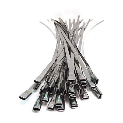 TR 20x STAINLESS STEEL CABLE TIES WRAP 4.6mm x 360mm Cover