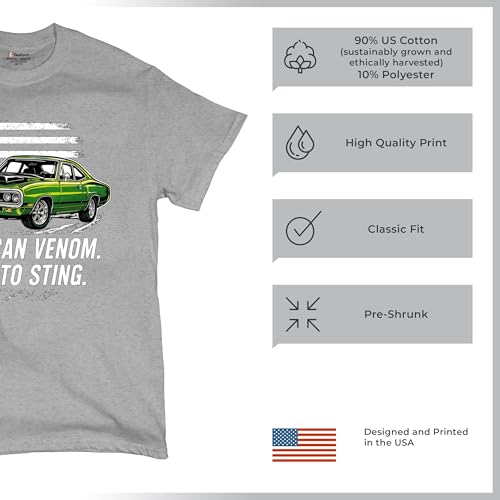 American Venom Muscle Car Men's Graphic T-Shirts and Tank Tops