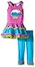 Rare Editions Big Girls' Cupcake Applique Tutu Legging Set