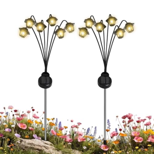 Luces solares de jardín exterior ambientación para cenas en terrazas patios y decoración de fiestas