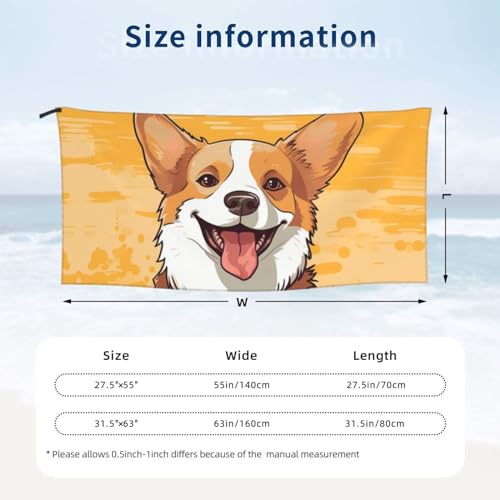 Serviette de plage en microfibre anti-sable pour ne plus ramener de sable chez vous