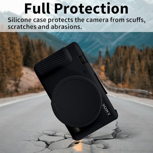 Funda Protectora para Cámara Sony ZV-1 Silicona Negra miniatura 6