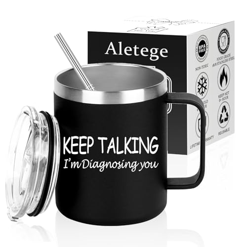 Aletege Psychology Keep Talking I'm Diagnosing You Coffee Mug -