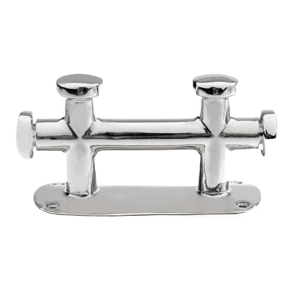 Bitta di Ormeggio A Doppia Colonna in Acciaio Inox 316 166x63mm per Ponte Marittimo