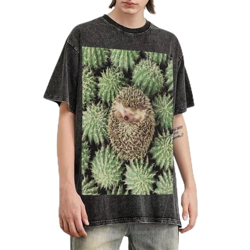 T-shirt surdimensionné homme pour un look décontracté vintage en terrasse