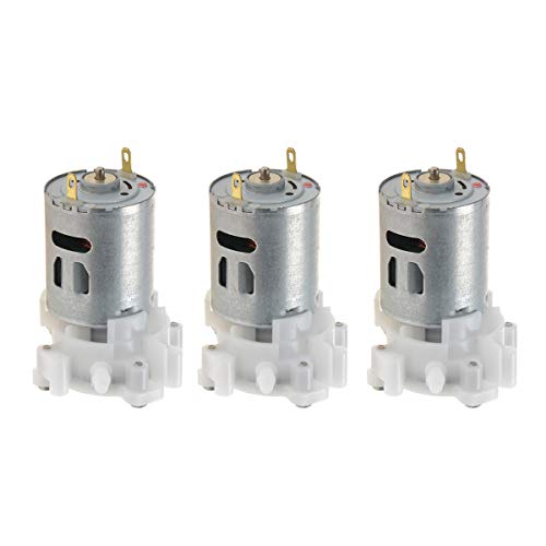 Saim DC 3-6V Water Pumping Electric Micro Spray Pump Motor RS-360SH 3 Pcs