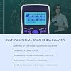 Graphing Calculator,IPepul Scientific Calculators 10 Modes /4 Graphing Functions,Desktop Math Calculator for College Students,School Supplies for Middle High School Teachers Office