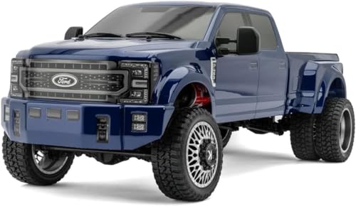 Helidirect CEN Racing 1/10 RC Crawler - F-450 SD KG1 Wheel Edition 4WD RTR Truck, All-Terrain, Water-Proof, Axial SCX10 for RC Hobbyists, Blue Galaxy