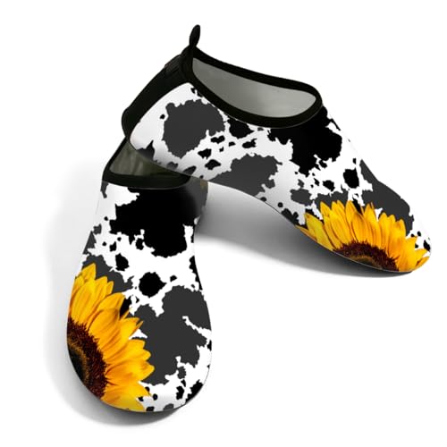 Zapatos deportivos acuáticos con detalles en piel de vaca y diseño ergonómico