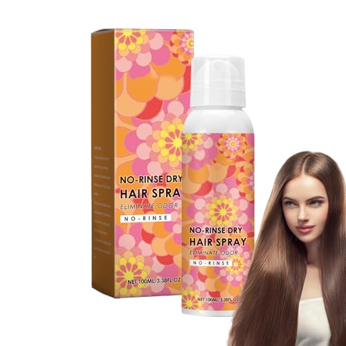 Spray Capilar Seco | Champú Seco Sin Agua 100ml,Aporta Volumen Estilo Instantáneo Sin Aclarado para Playa Gimnasio Oficina