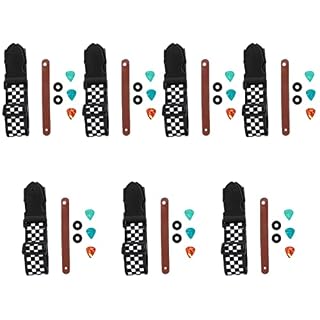 Vaguelly 4 Ensembles De Choix Couleur Pratique Folk Imprimé Uke Mandoline Assortiment Baryton Épaule Bass Slip Anti… - Les Beatles, Paul McCartney, John Lennon, RIngo Starr, George Harrison