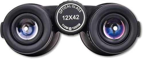 Elevon 12x42 HD Binoculars for Adults – High Powered Lightweight Binoculars Set with Phone Adapter & Tripod BAK4 Prism for Bird Watching Hunting Travel Stargazing – nan – Black by Elevon - Image 7