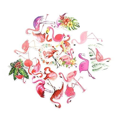 Gadgets wrap 19 pcs/lot Flamingos Sticker Lovely Dream Cartoon Stickers for Kids Notebook Luggage Bicycle Fridge Guitar Laptop Stickers (B07GTPD61S) Amazon Price History, Amazon Price Tracker