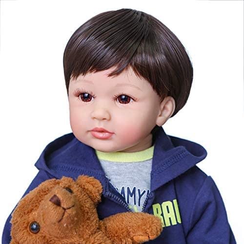 Amazon | 赤ちゃんリボーンドール シリコンフルボディ 男の子 24インチ