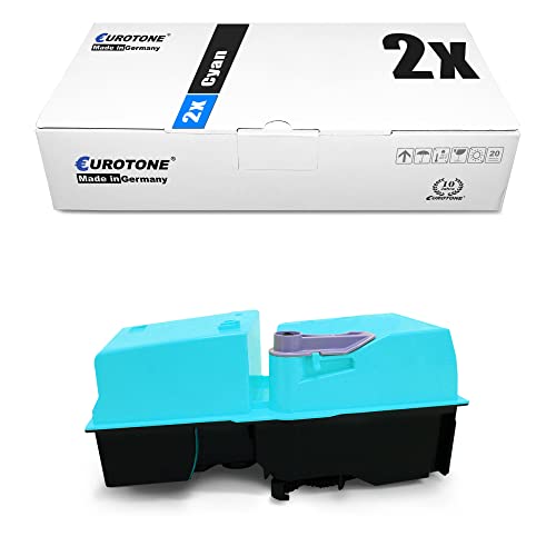 Cartouche TK 825 C bleue rewintone idéale pour bureau Mita C3232