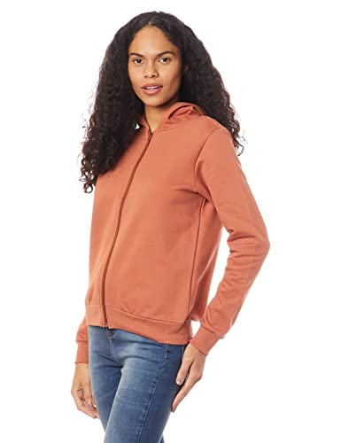 Basicamente. Básica, Jaqueta Feminino, Ferrugem, M