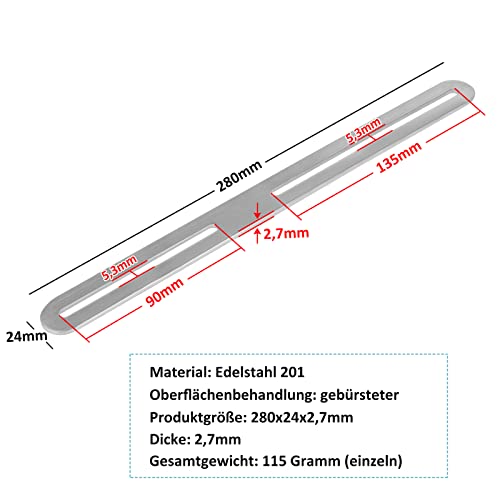 10 piastre di riparazione piatte regolabili da 11