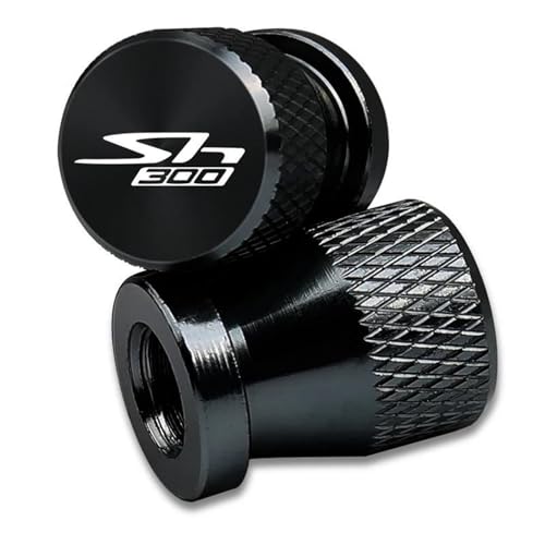 Bouchon de valve pneu moto et capuchon de potence pour Honda SH300 - 2