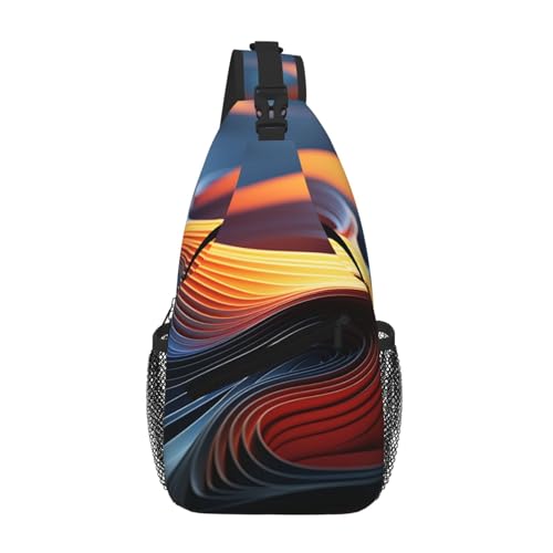 Bolso cruzado tipo sling para mujeres y hombres