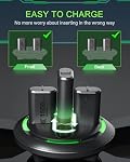 Pack batterie rechargeable pour Xbox One/X Box Series C'est une bonne idée.4 X 3600mWh (4 X 1500mAh) Xbox Series Pack de batterie X Controller, pack de batterie rechargeable avec chargeur pour Xbox One/One S