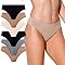 Kit 06 Calcinha Biquini Trifil Sem Costura Microfibra de Poliamida Feminino Adulto | 2 Macadâmia - 2 Preto - 1 Suspiro - 1 Mescla | P