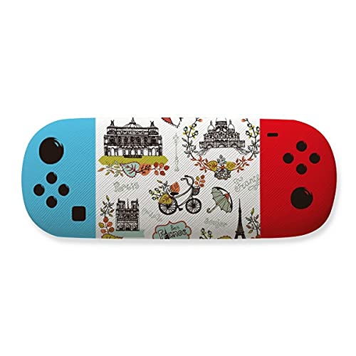 Étui de rangement pour lunettes antichoc à motif coquillage ludique