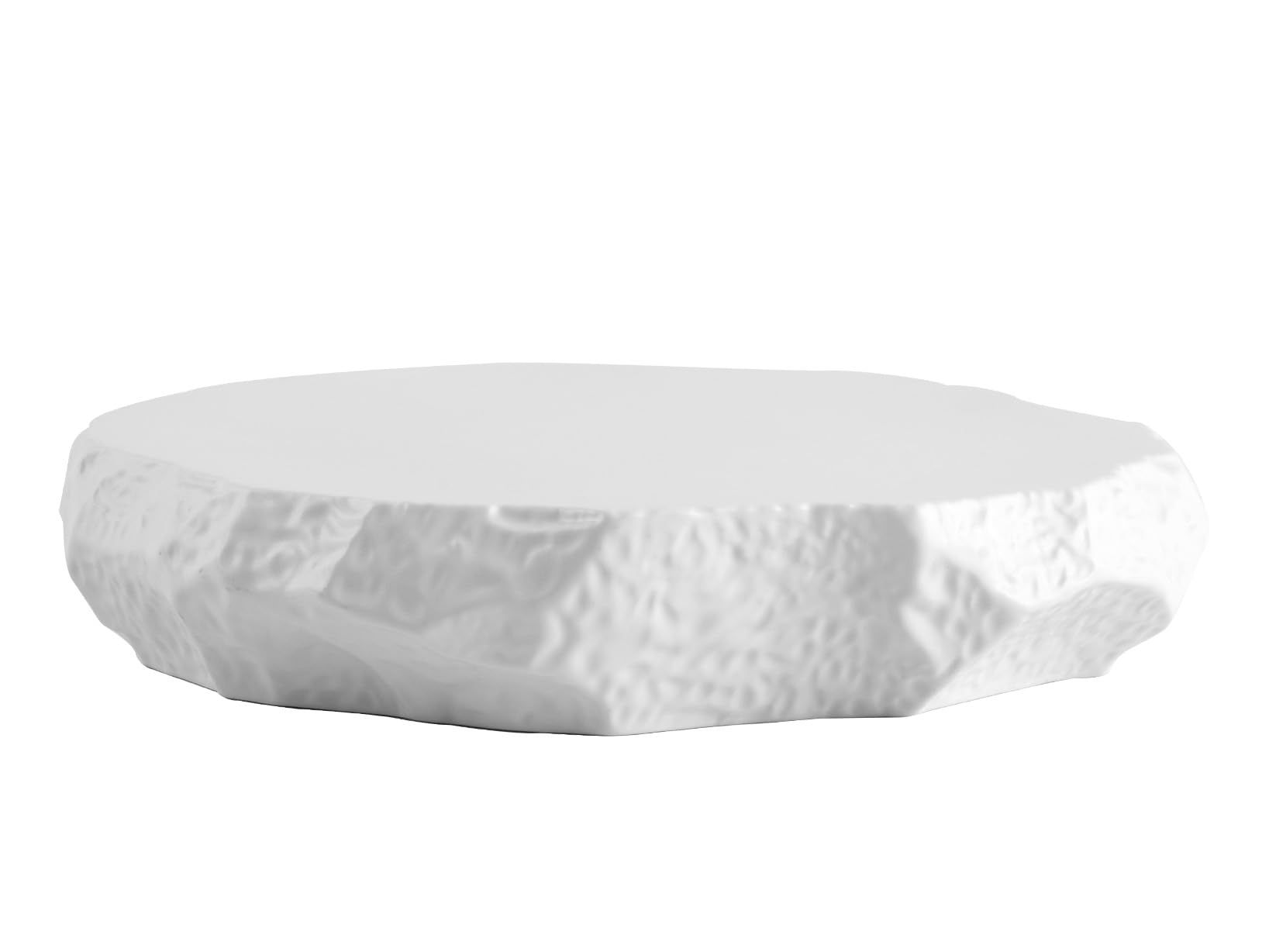Alzate porcellana haut de gamme H&H Skin Bianco pour buffet chic