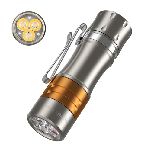 Wurkkos TS10 V2 Titanium Alloy EDC Flashlight