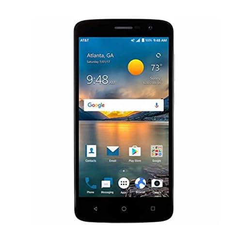 Zte Spark At&t Prepaid Go Phone 16GB 2GB RAM Prepaid Smartphone Z971 Locked to At&t
