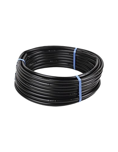 Zanvic ZA340 irrigatiebuis (druppel) 100 m x ø 16 mm, druppelbuis om de 33 cm, zwart
