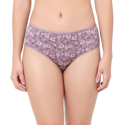 Image of juliet Cotton Hipster Premium Panties Set of 5 Full Coverage Stretchable Fabric