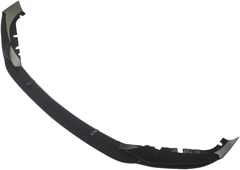 YOUNGERCAR G30 Front Bumper Lip for 2017-2020 BMW 5 Series G30 G38 530i 540i M Sport ABS Painted Gloss Black PP 3pcs