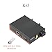 WSOLDMA Industrial Network Switch Gigabit Ethernet Fiber Optic Converter - 1SFP to 1 RJ45, with1PCS SFP Moudle-Multi Mode LC 550M, 10/100/1000M, IP40, Din Rail Mount
