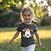 Geoyune Halloween Shirts for Kids Toddler Boys Girls Cute Ghost Cotton Halloween Tshirt Outfit Clothes 5T