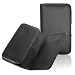 Produktbild Handytasche Quertasche passend für LG Optimus L5 II Dual E455 Handy Schutz Hülle Slim Case Cover Etui schwarz