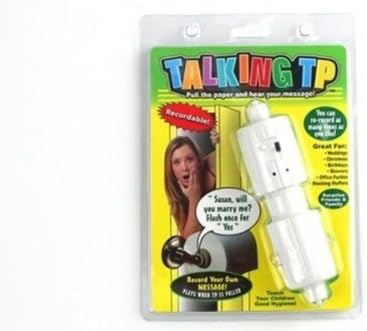Talking TP- Talking Toilet Paper Roll Holder