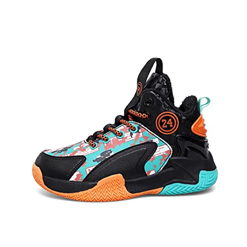 Fashionable Anti-Skid wear-Resistant Plush Sports Basketball Shoes